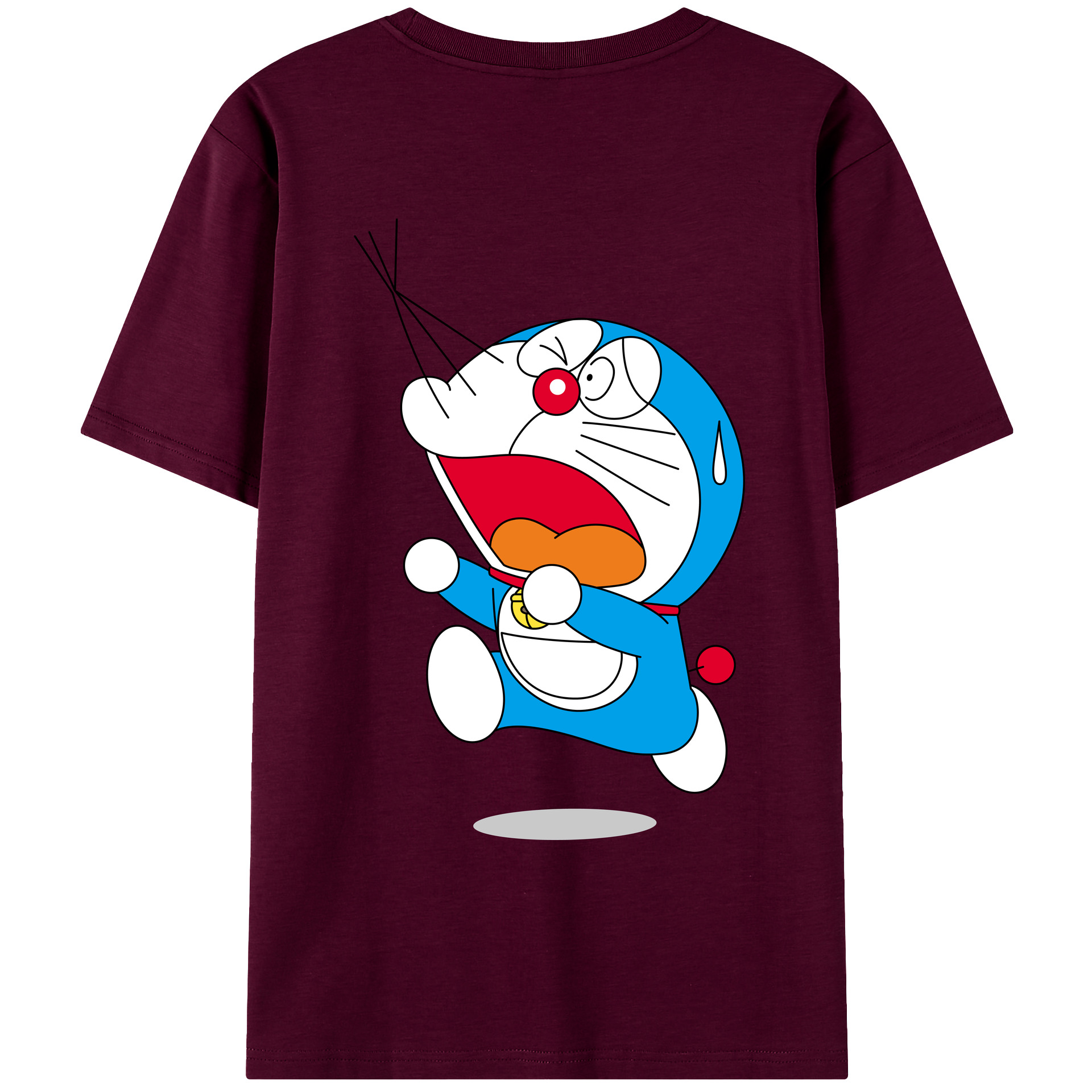 （画像用） ドラえもん Doraemon レディース半袖Tシャツ(バックプリント)